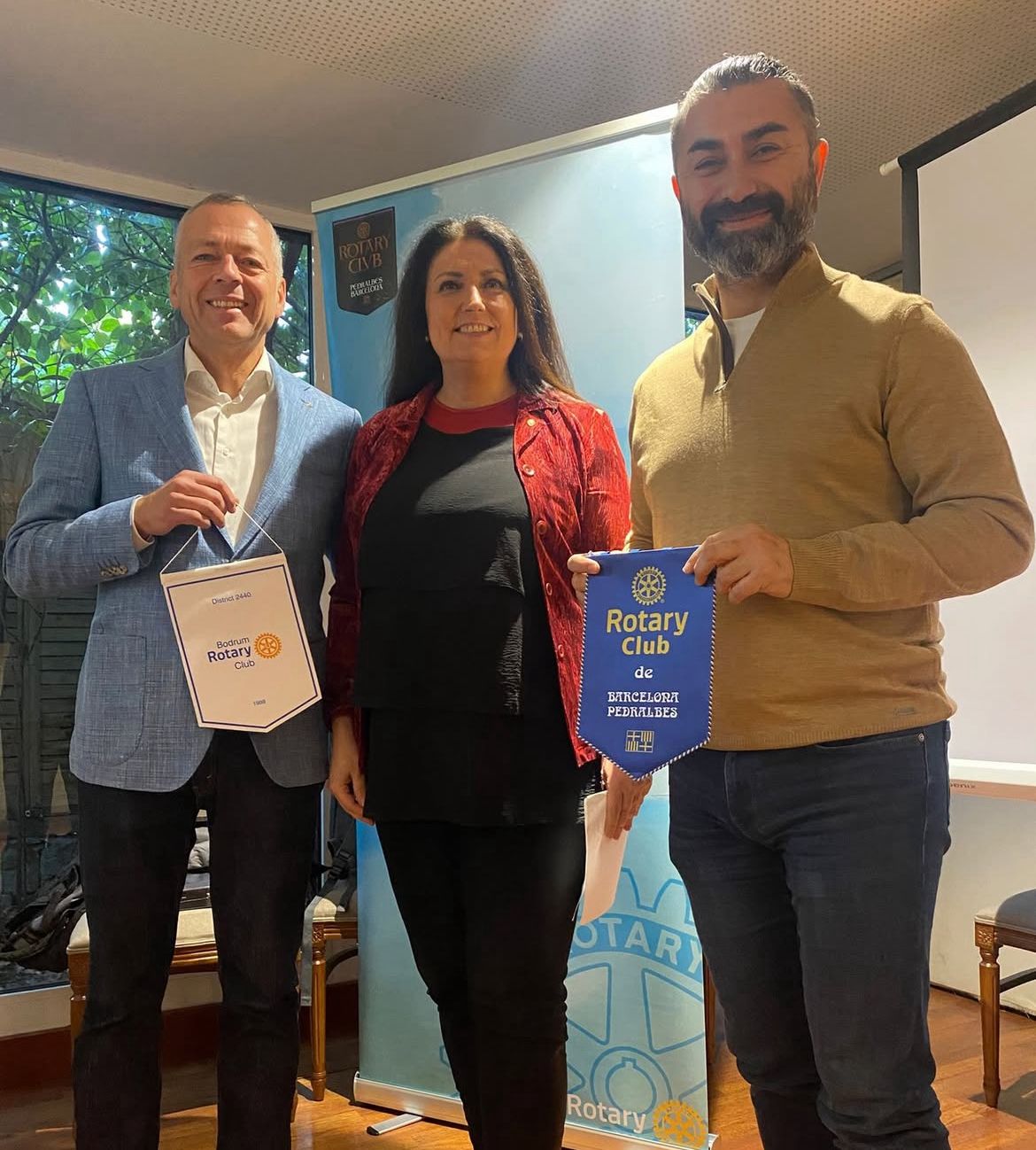Barcelona Pedralbes Rotary Kulübüne Ziyaret